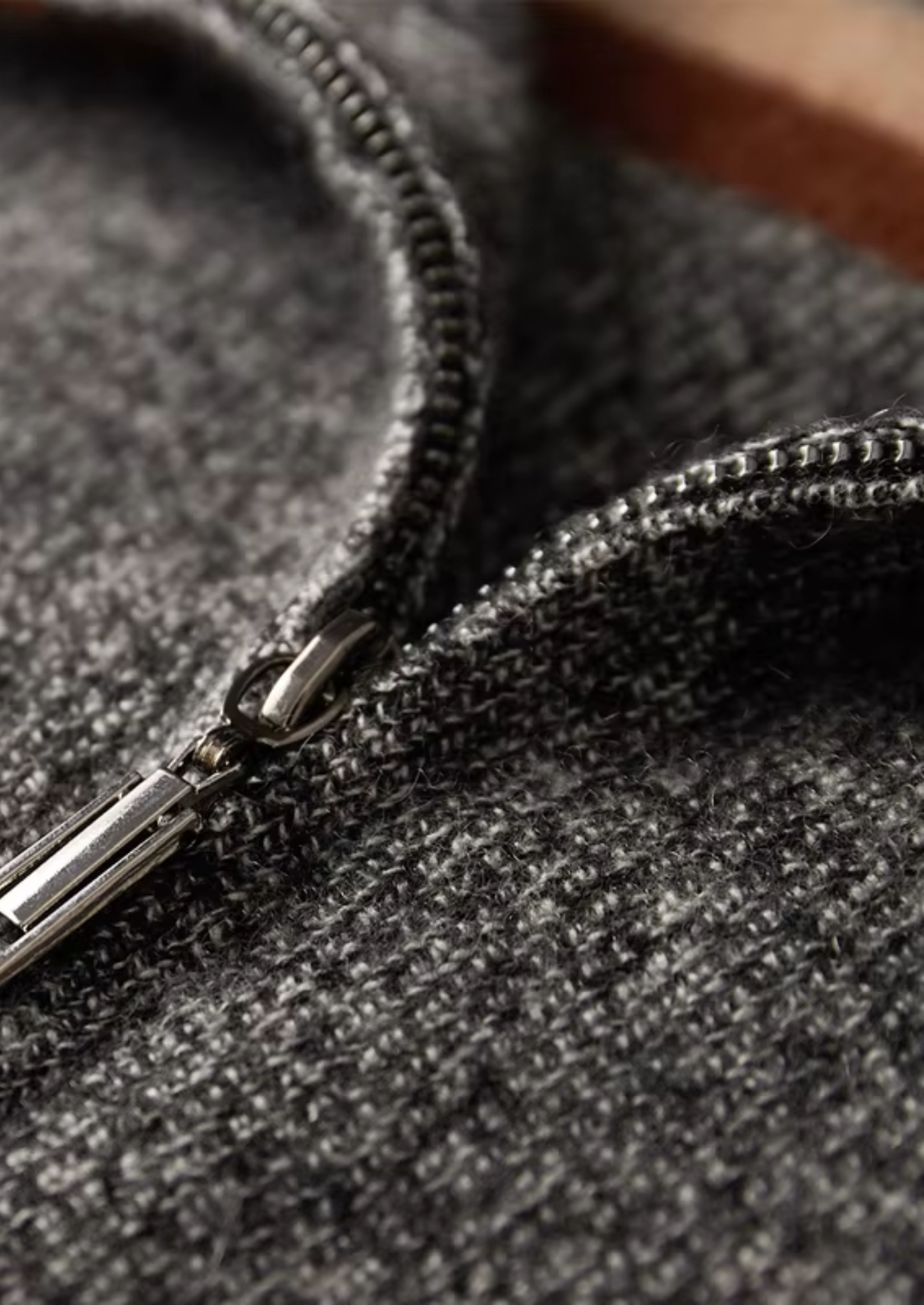 PURE CASHMERE STRIPED ZIP CARDIGAN EXCLUSIVE RELEASE