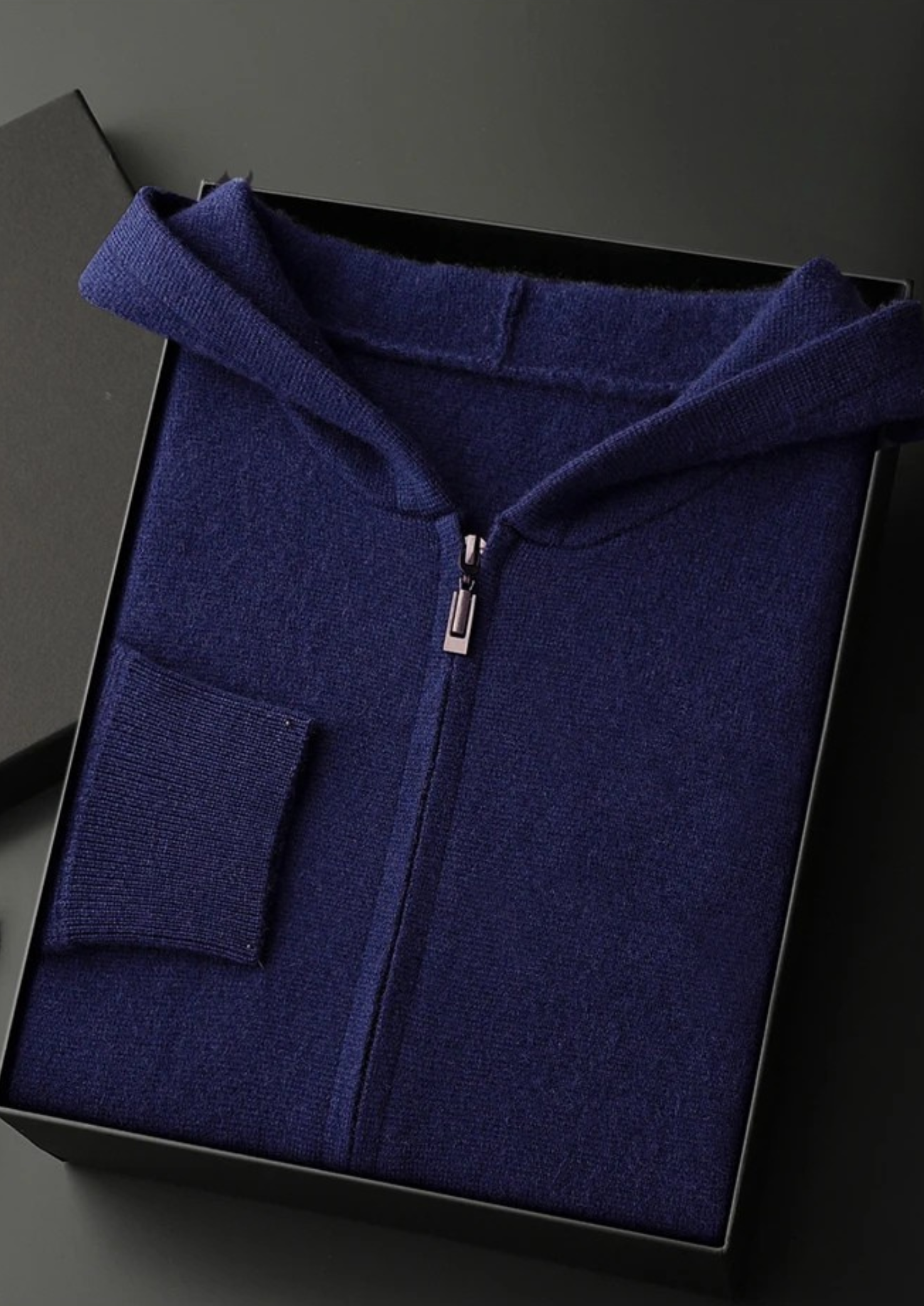 PREMIUM CASHMERE ZIPPER HOODIE EXCLUSIVE RELEASE