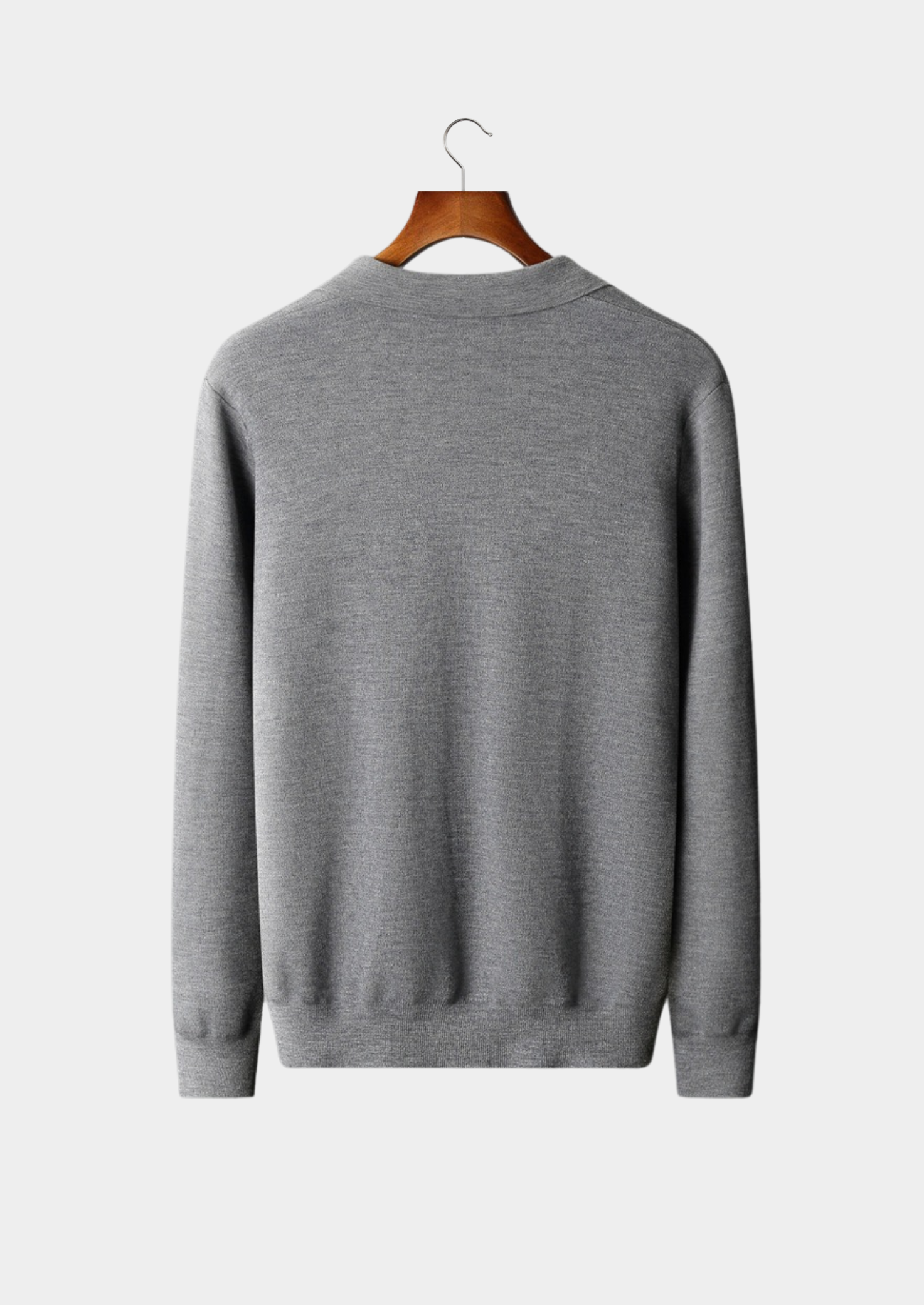 PREMIUM CASHMERE BUTTONLESS SWEATER POLO EXCLUSIVE RELEASE