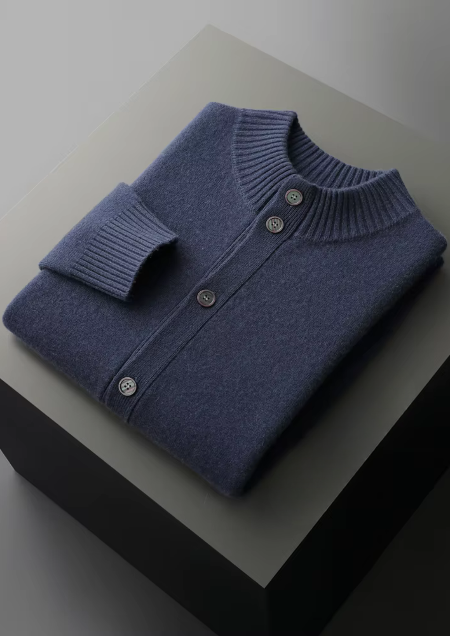 PREMIUM CASHMERE BUTTON CARDIGAN EXCLUSIVE RELEASE