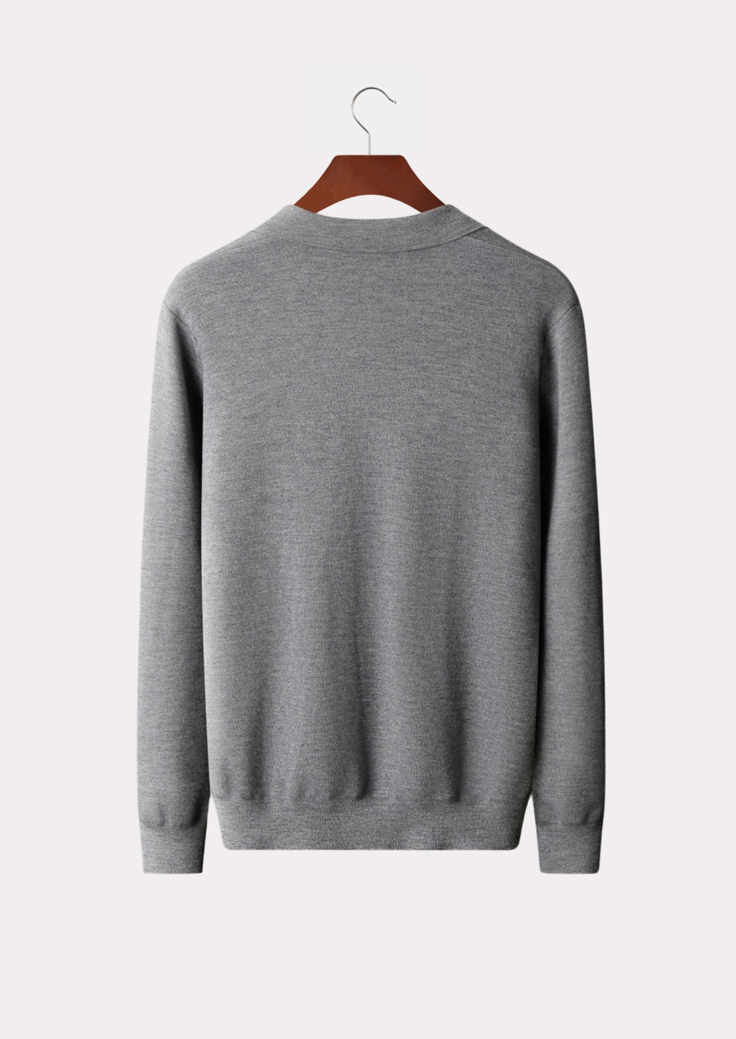 CASHMERE CLEAN POLO SWEATER PURE CASHMERE