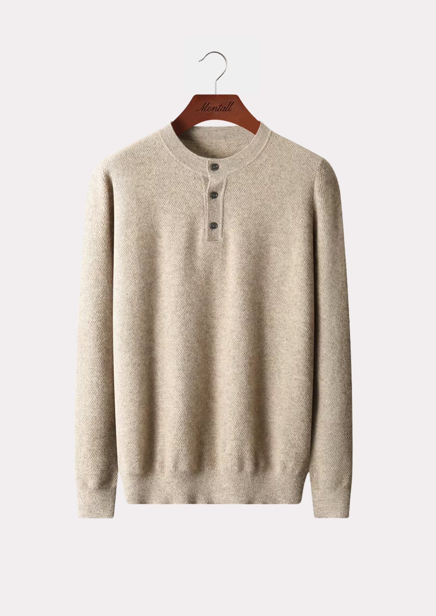 CASHMERE COLLAR SWEATER PURE CASHMERE