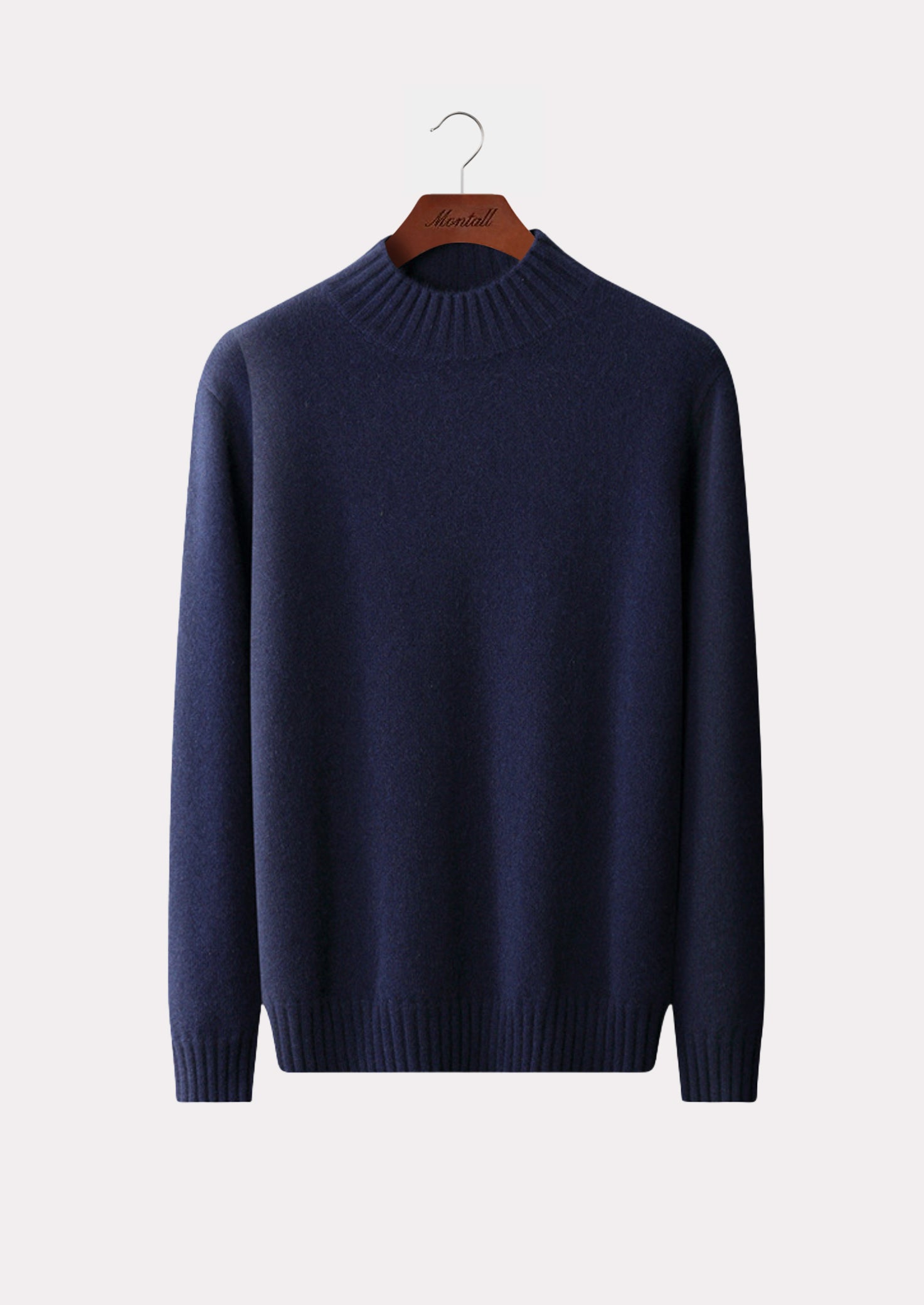 CASHMERE MOCKNECK PURE CASHMERE