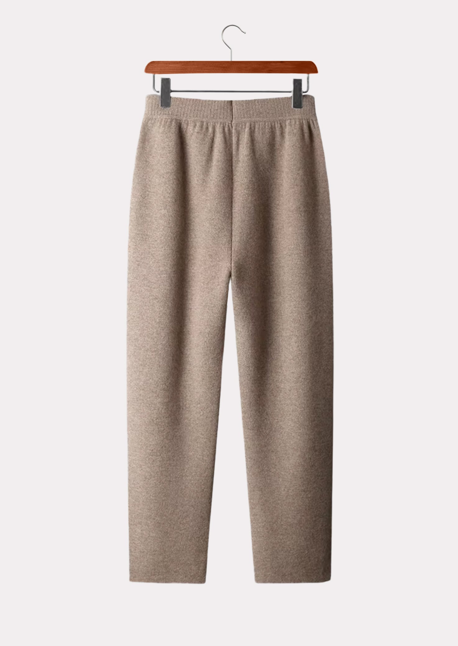 CASHMERE STRAIGHT TROUSERS PURE CASHMERE