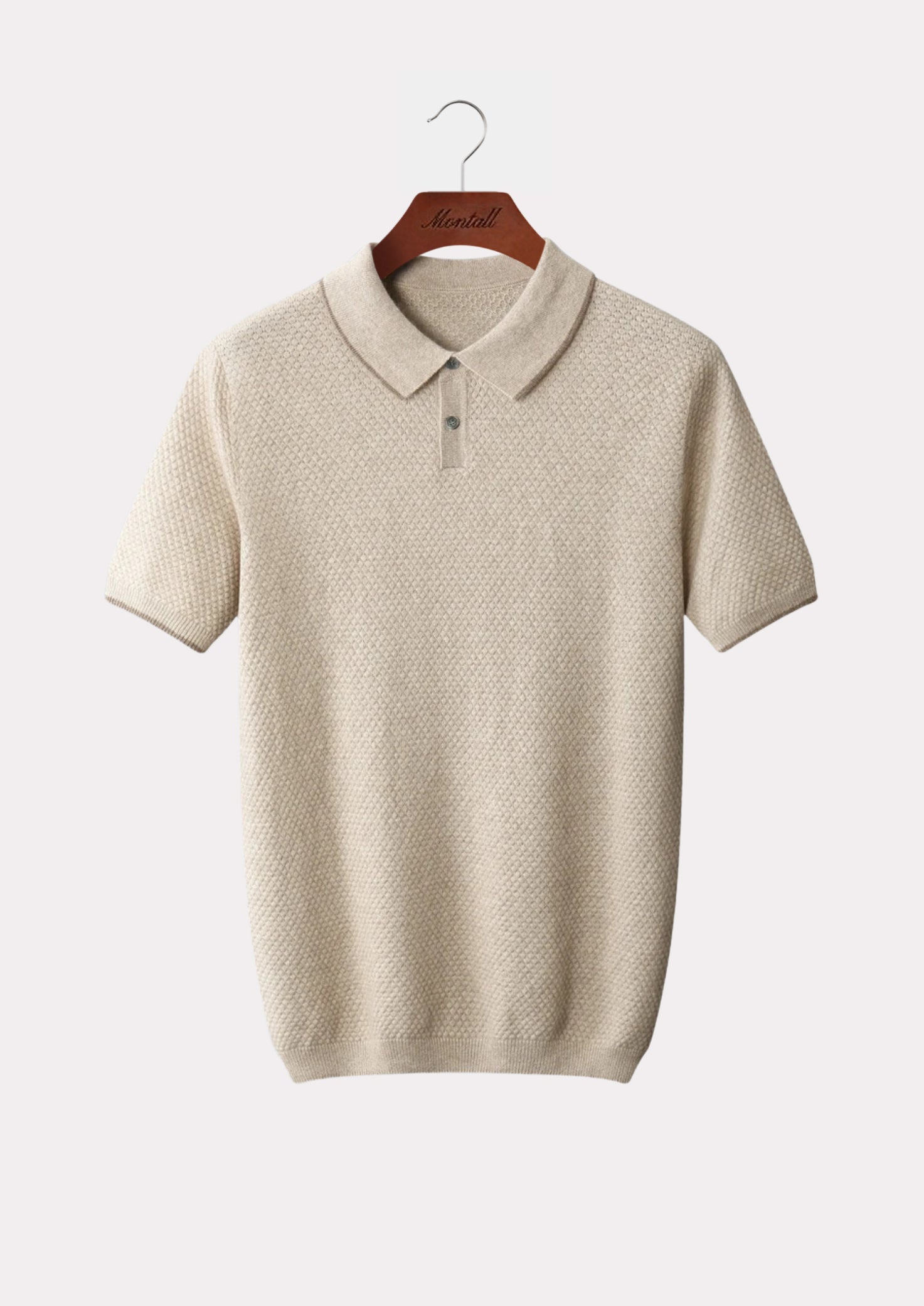CASHMERE TWIN POLO PURE CASHMERE