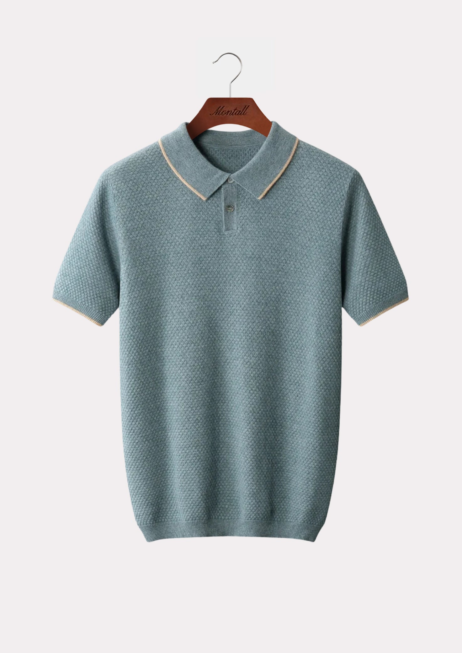 CASHMERE TWIN POLO PURE CASHMERE