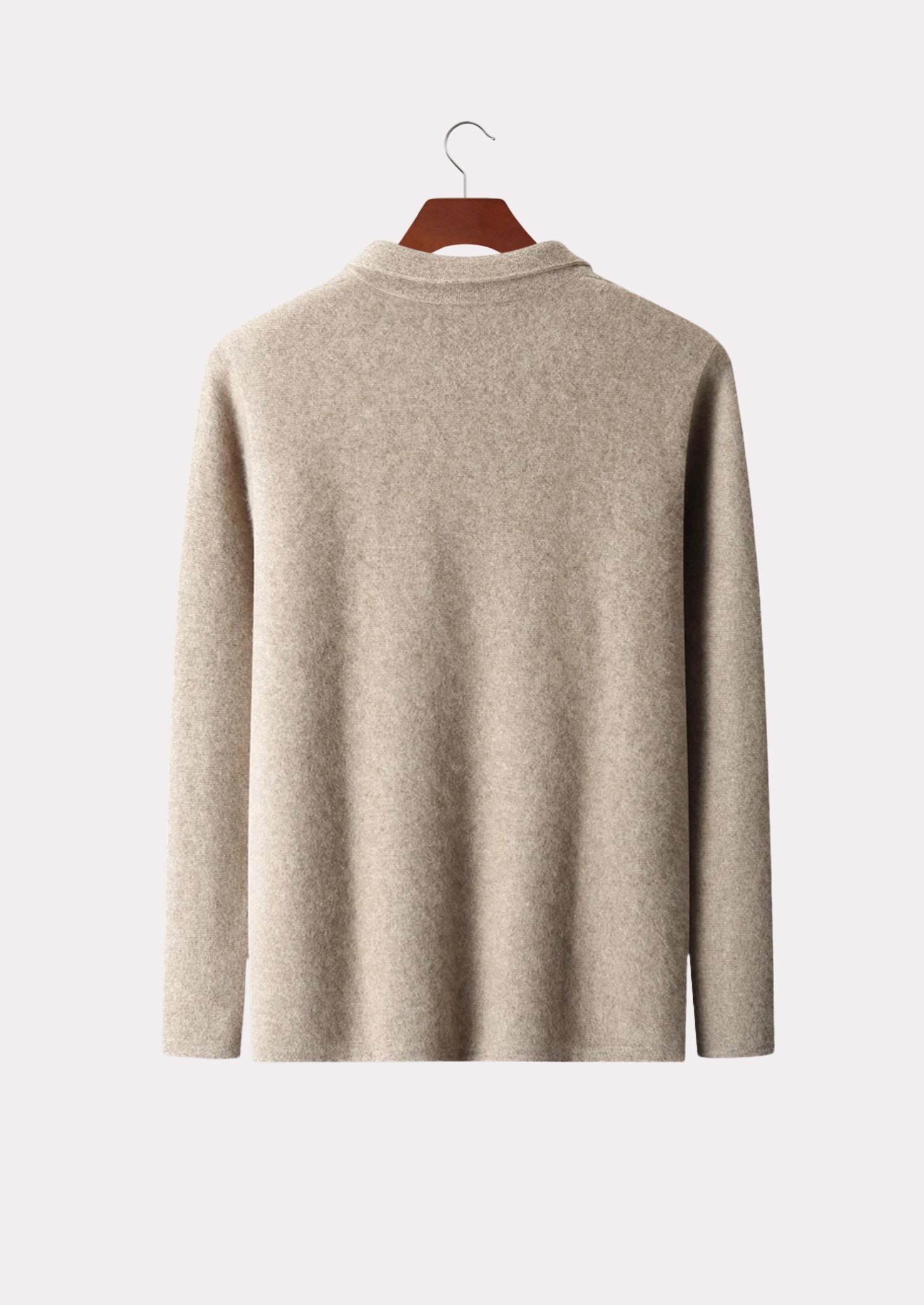 CASHMERE ZIP CARDIGAN PURE CASHMERE