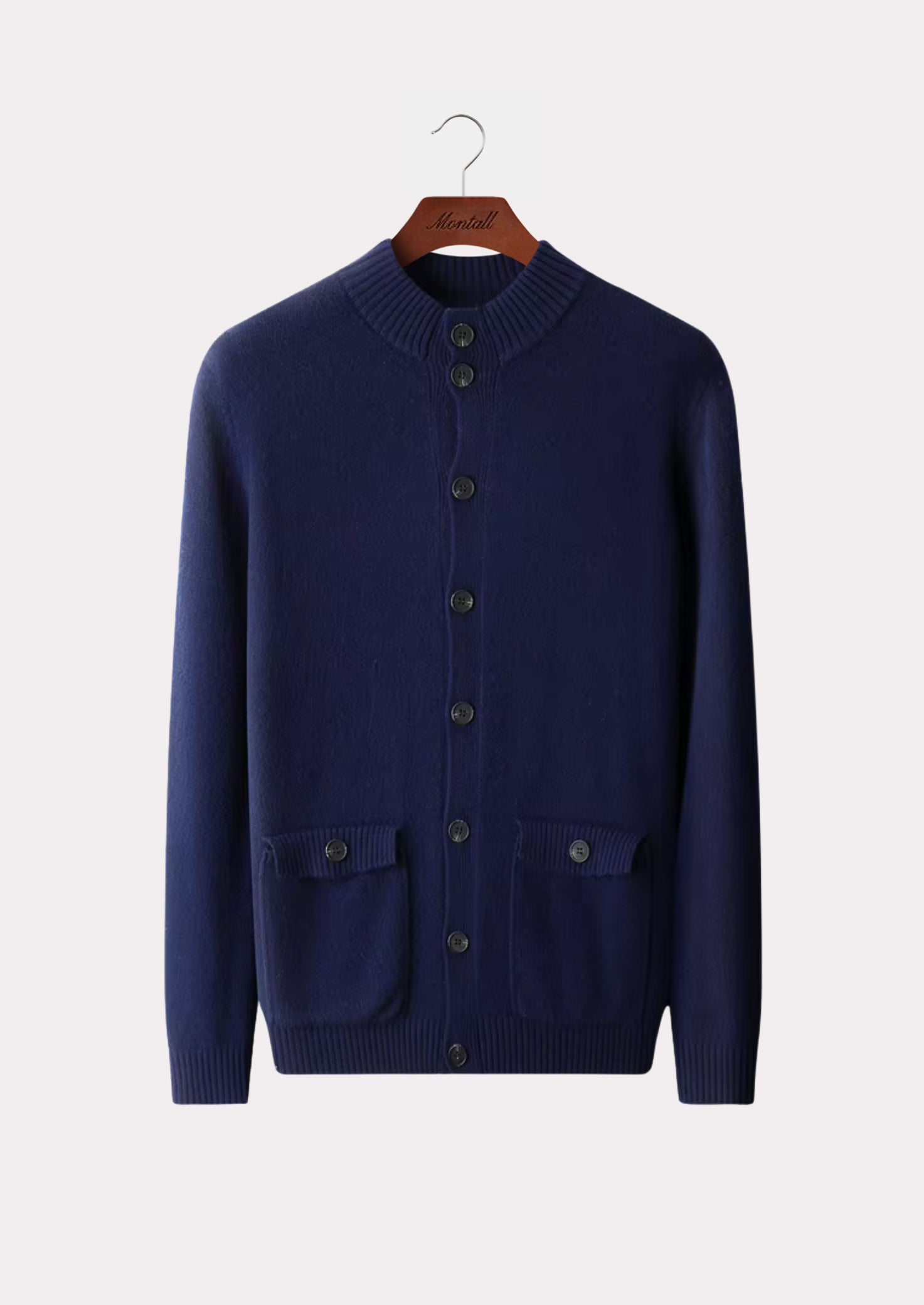 MERINO BUTTON CARDIGAN PURE MERINO
