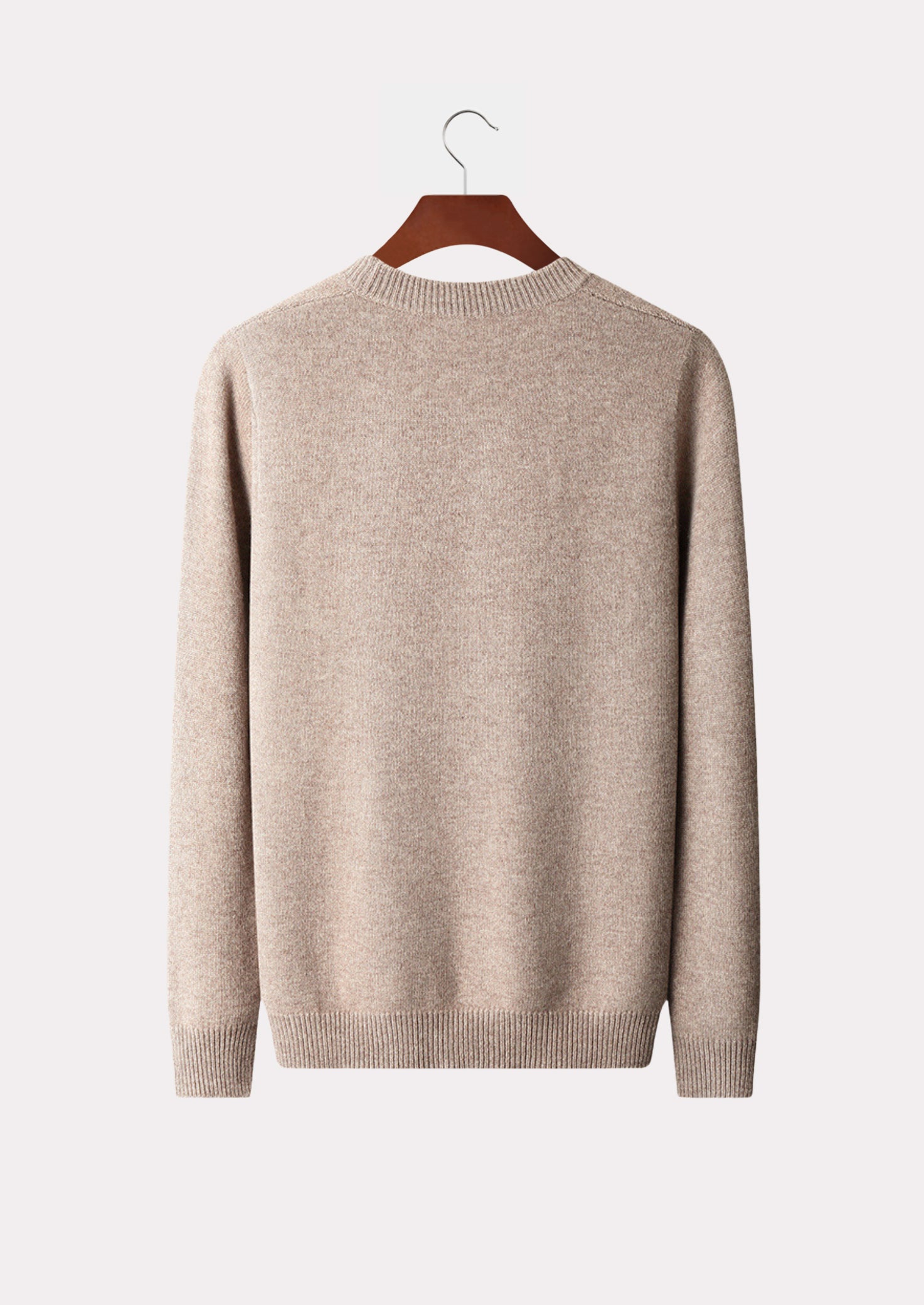 MERINO CABLE CREWNECK PURE MERINO