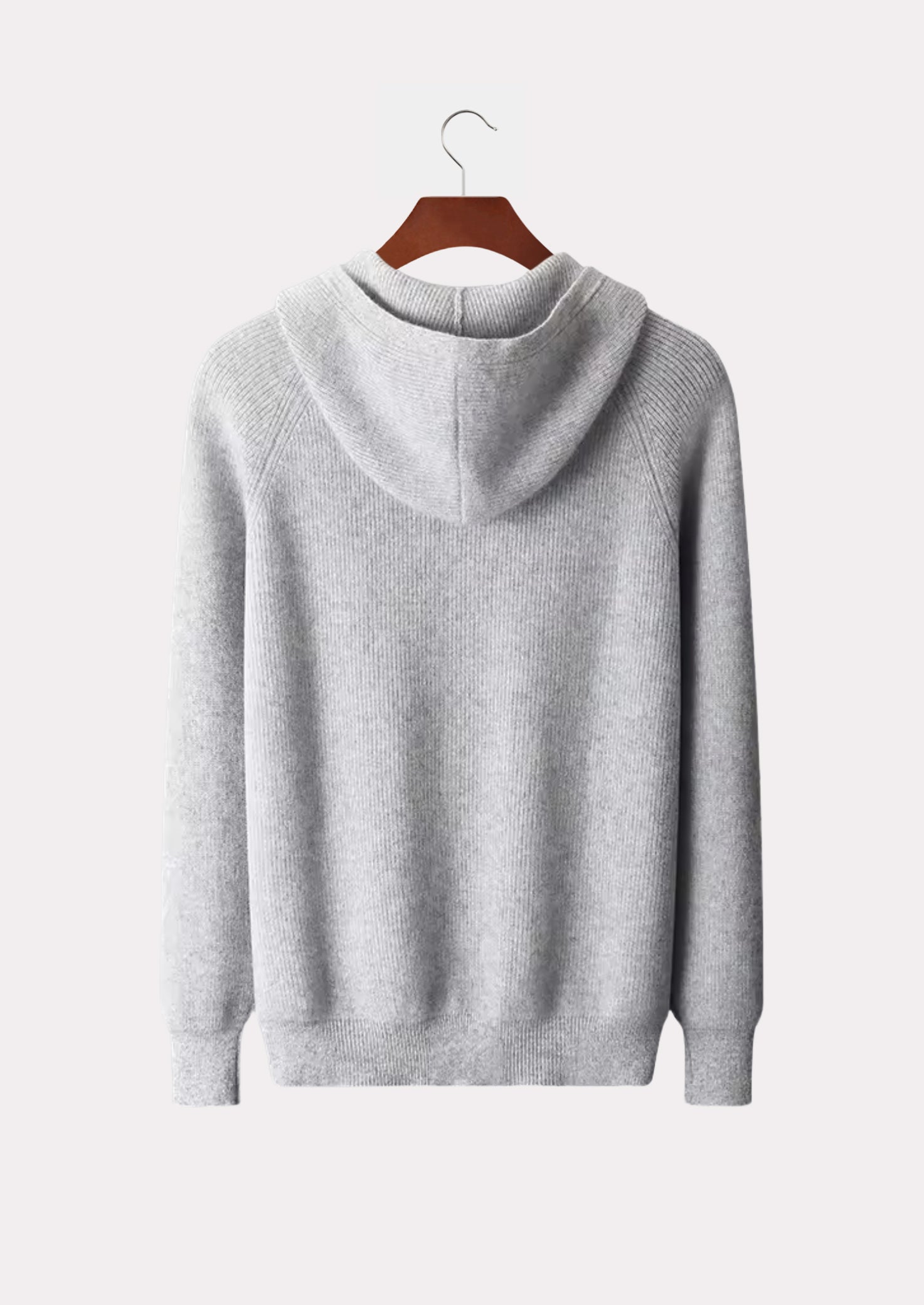 MERINO FINE ZIP HOODIE PURE MERINO