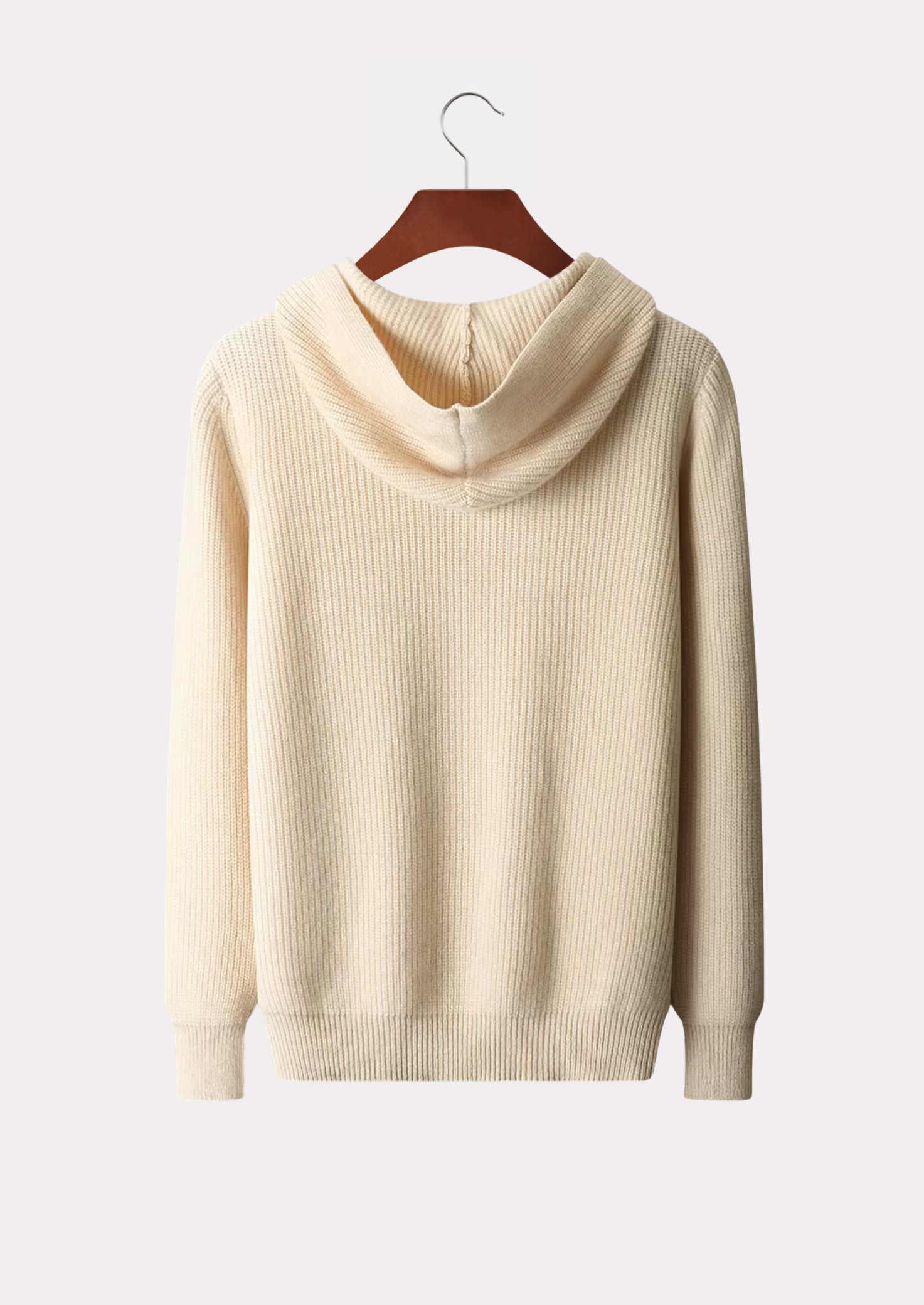 MERINO HALF ZIP HOODIE PURE MERINO