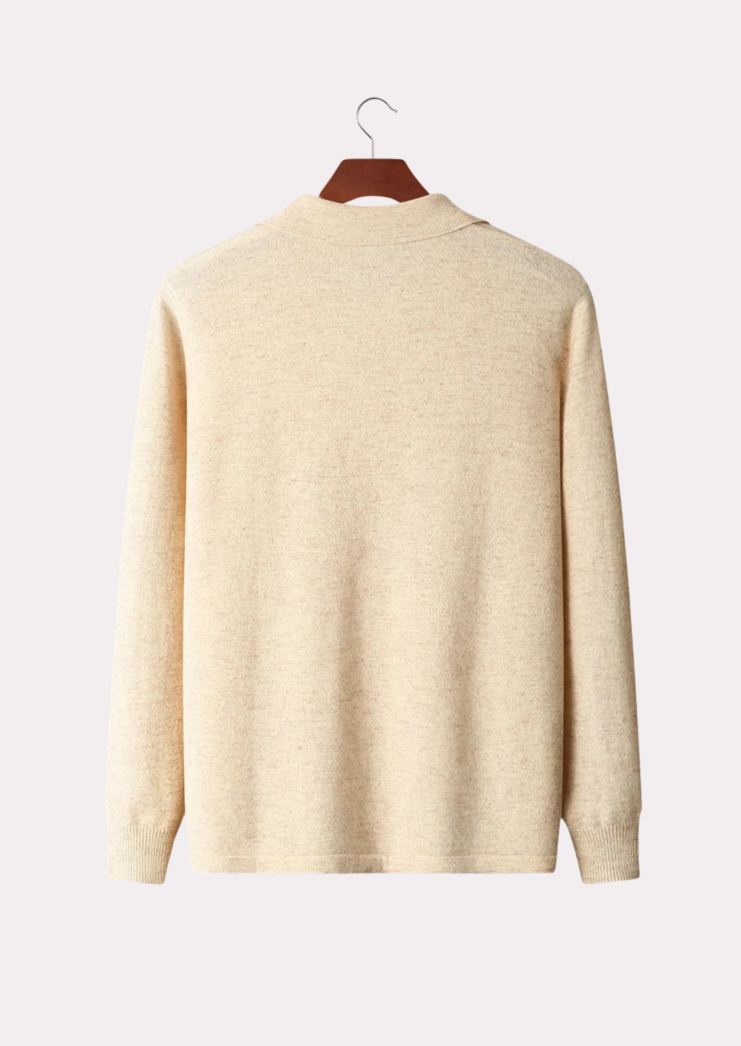 MERINO POLO CARDIGAN PURE MERINO