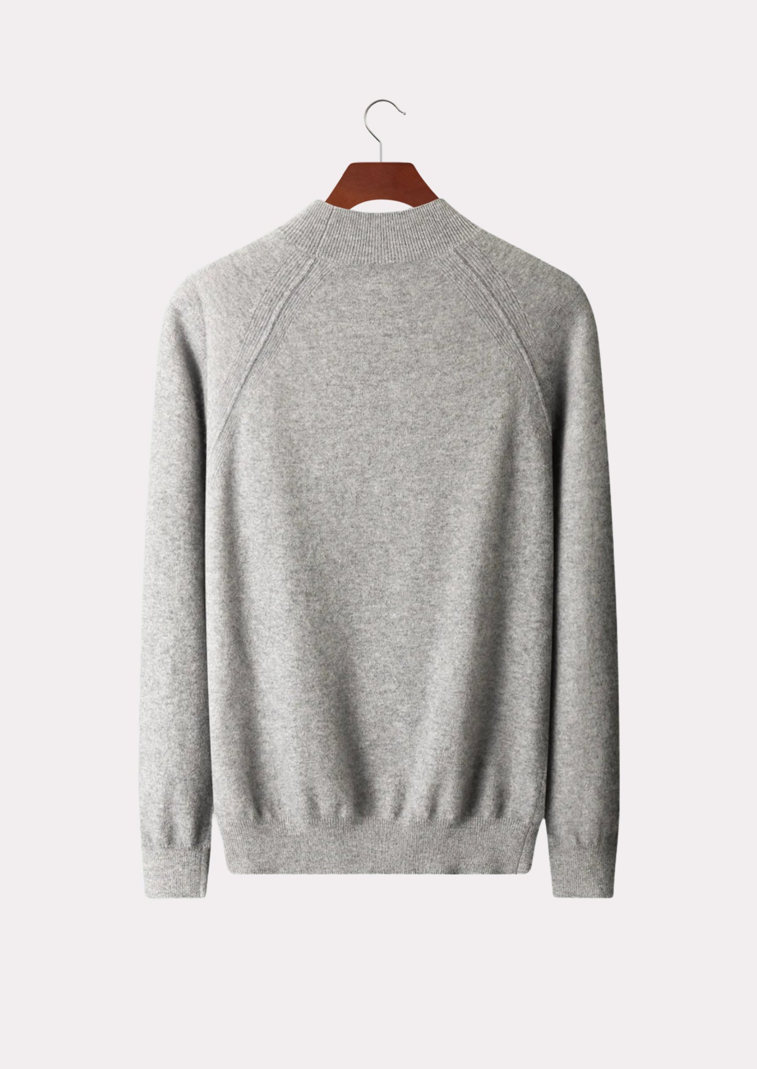 MERINO RAGLAN MOCKNECK PURE MERINO