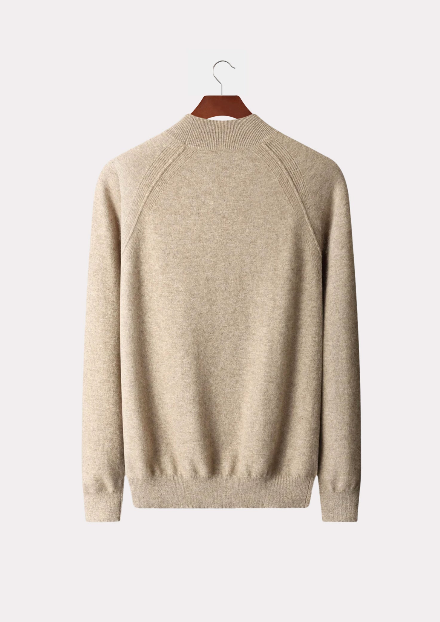 MERINO RAGLAN MOCKNECK PURE MERINO