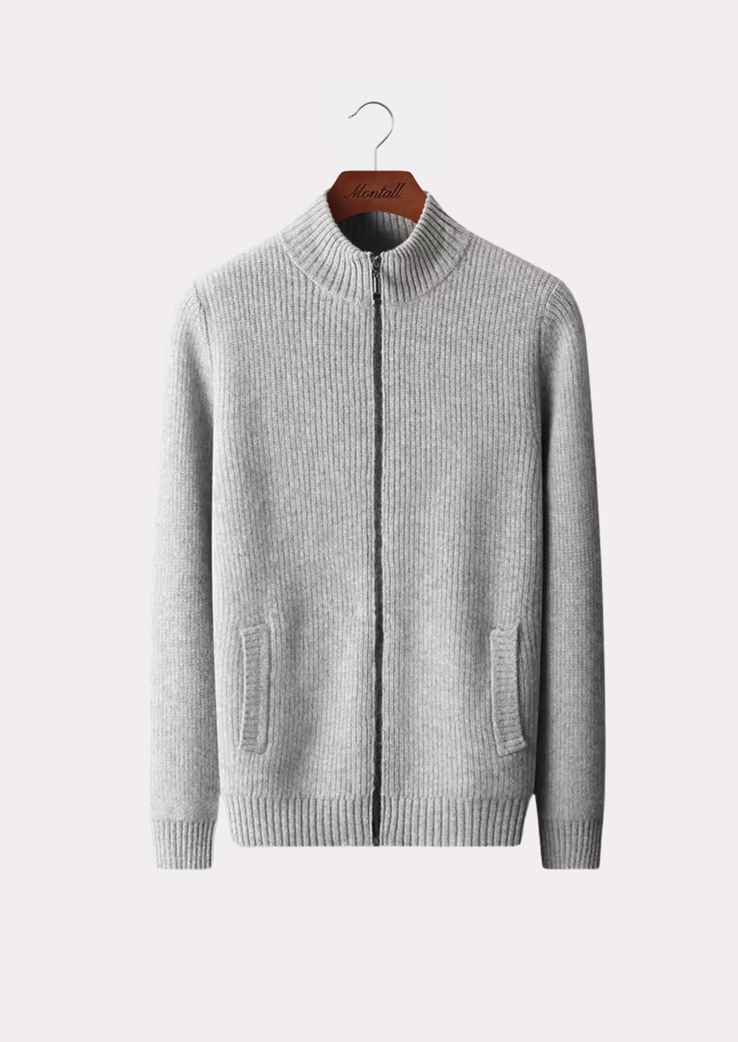 MERINO RIB CARDIGAN PURE MERINO