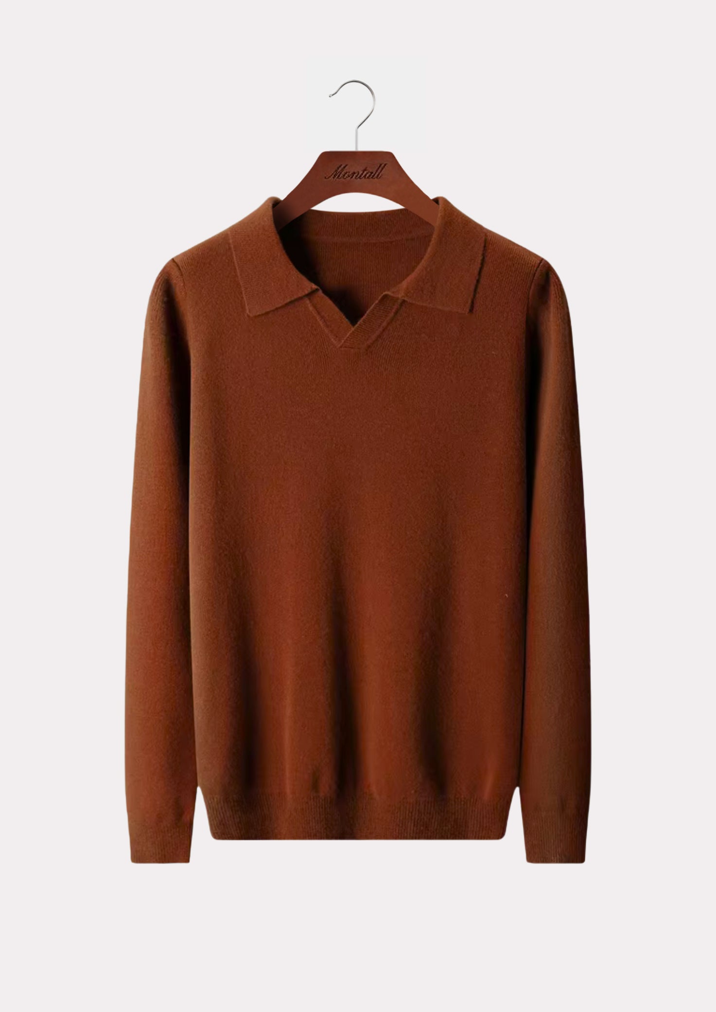 MERINO RIB POLO PURE MERINO