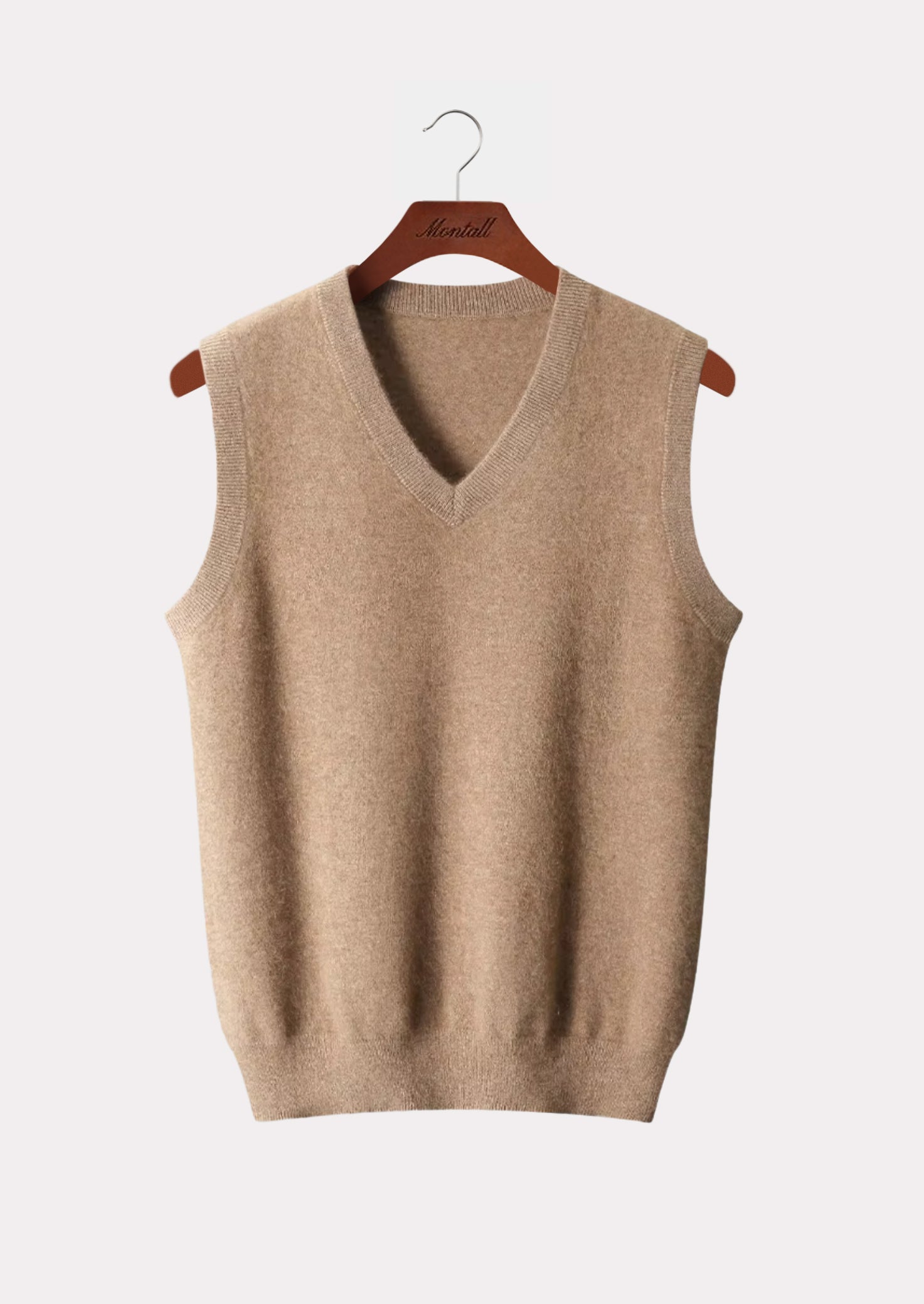 MERINO V-NECK VEST PURE MERINO