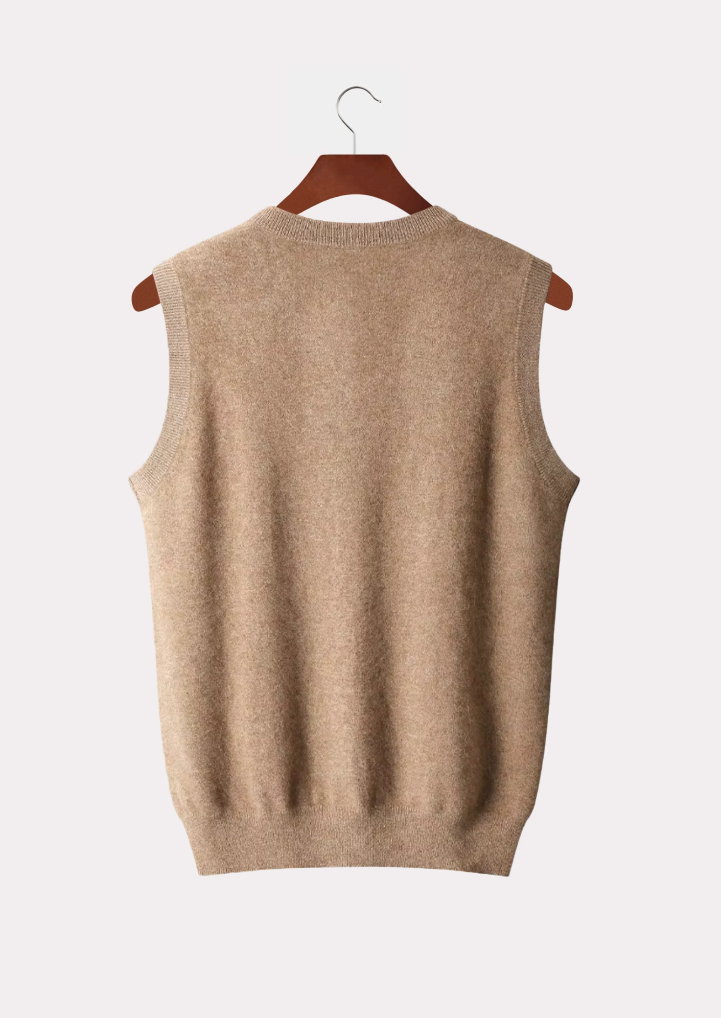 MERINO V-NECK VEST PURE MERINO