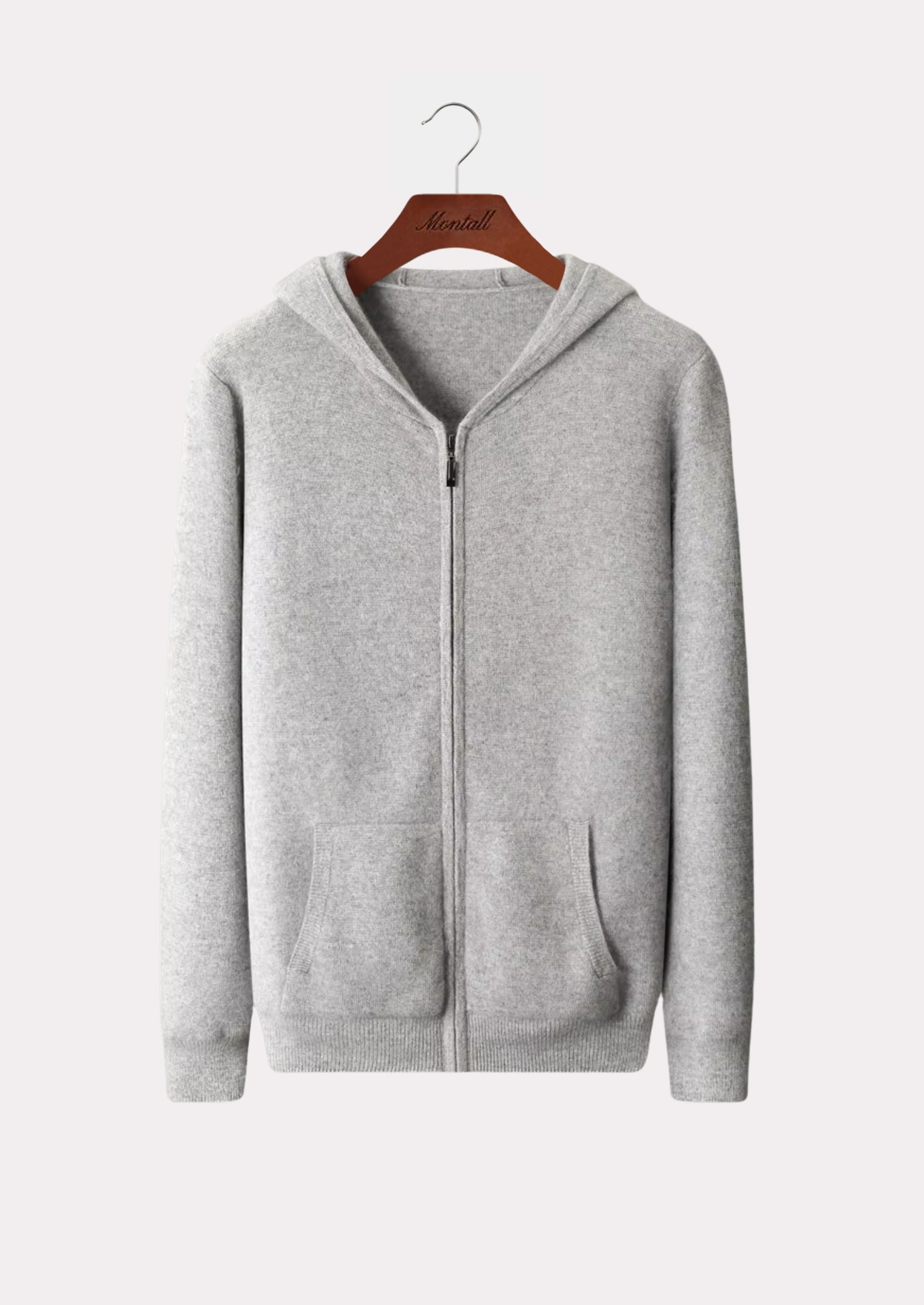 MERINO ZIP HOODIE PURE MERINO