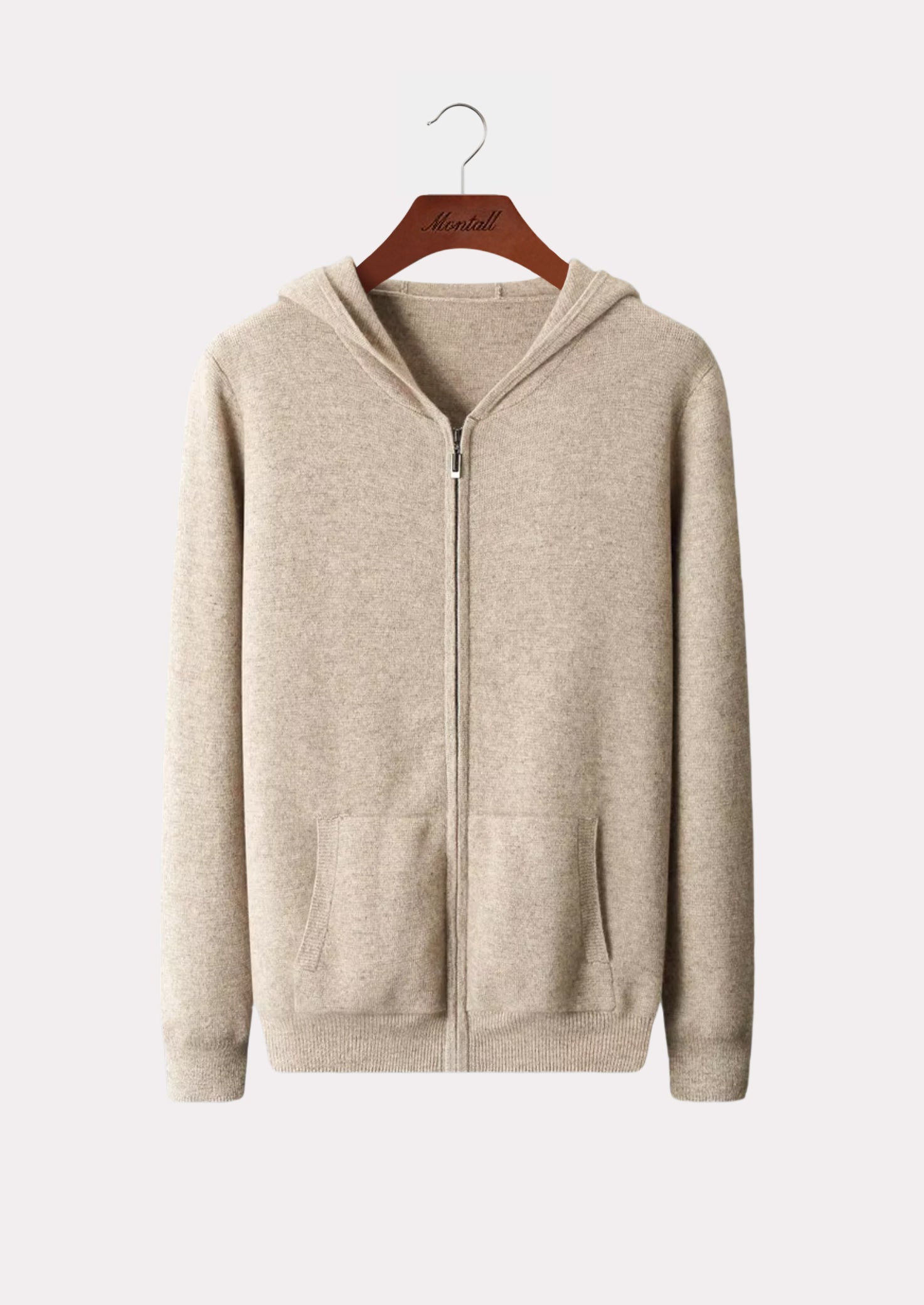 MERINO ZIP HOODIE PURE MERINO