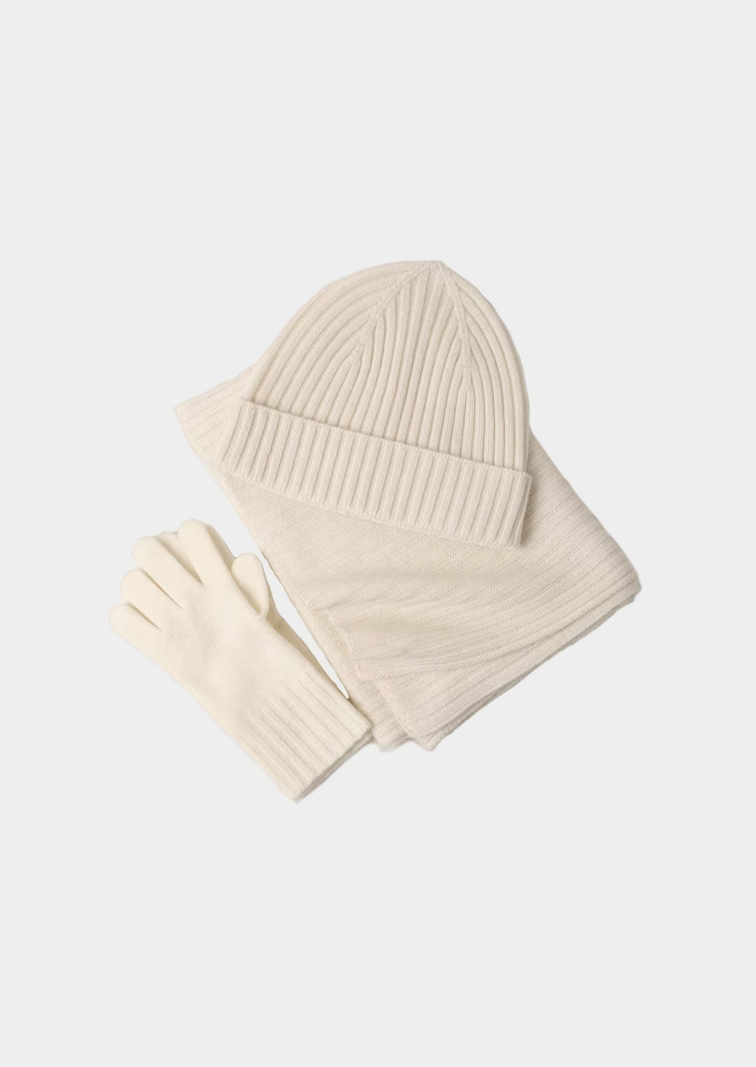 PURE EXTRA-FINE MERINO WOOL WINTERTIME ESSENTIALS - IVORY CLOUDWOOL®