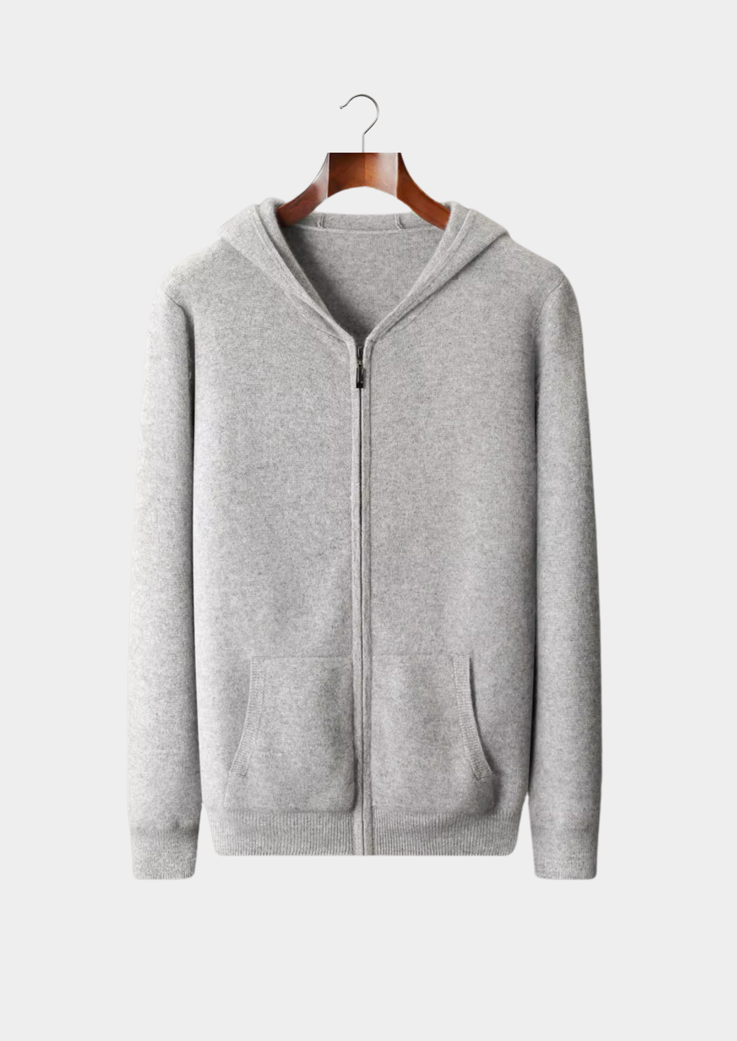 PURE EXTRA-FINE MERINO WOOL ZIPPER HOODIE CLOUDWOOL®
