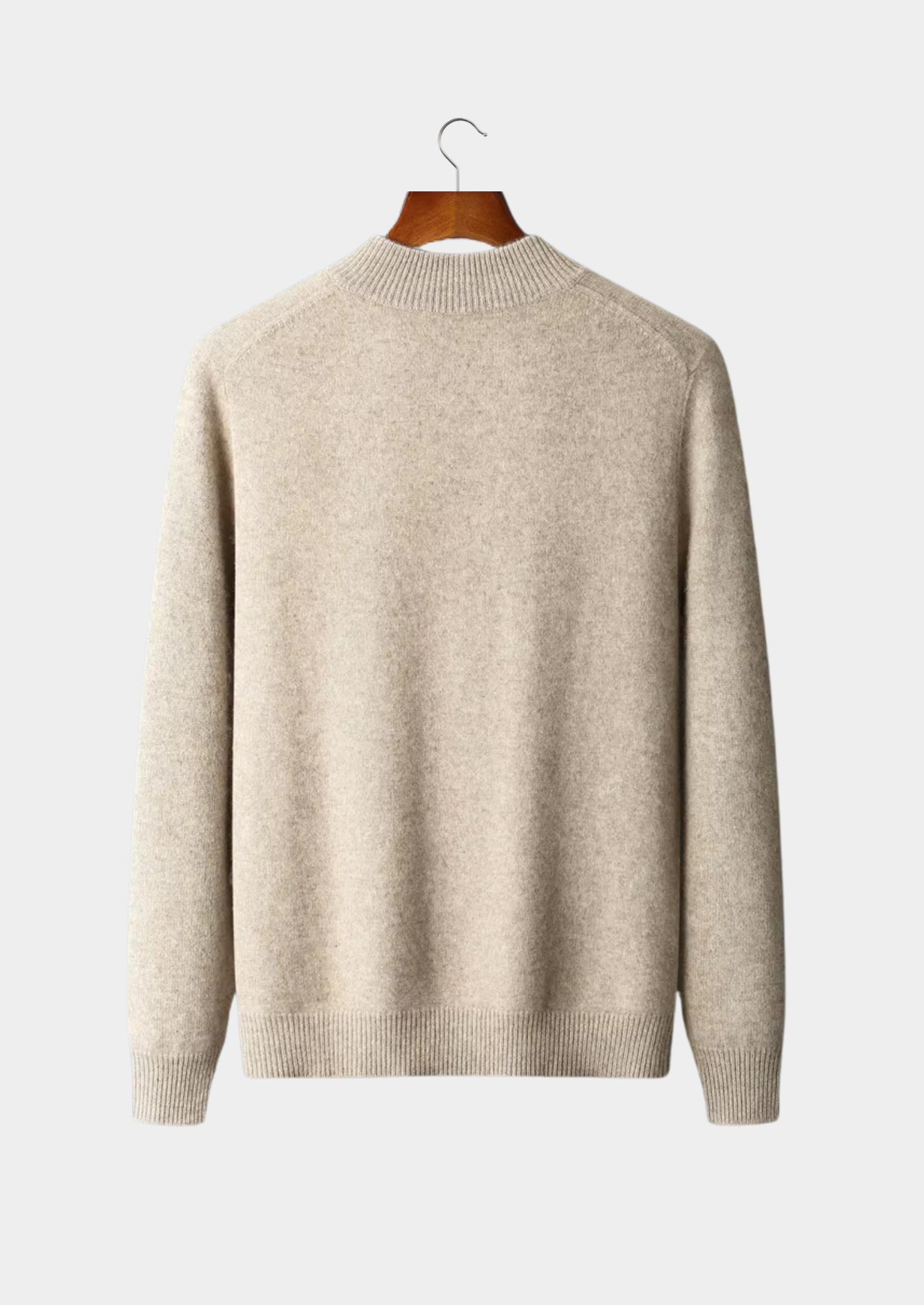 PURE EXTRA-FINE MERINO WOOL ZIPPER CARDIGAN CLOUDWOOL®