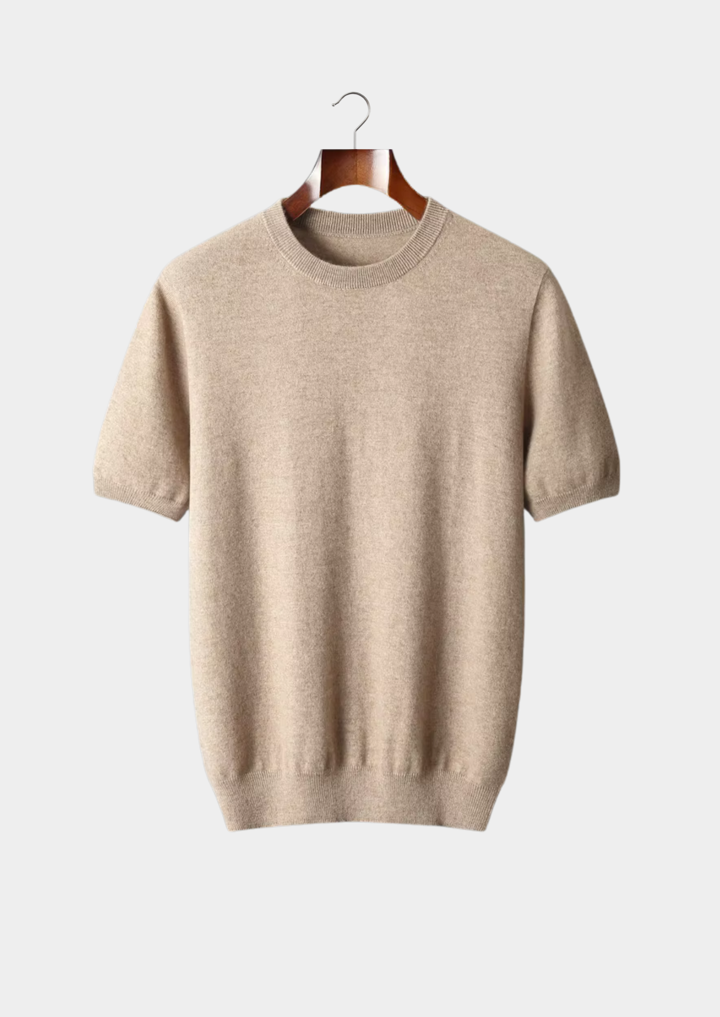 PREMIUM CASHMERE CLASSIC CREWNECK T-SHIRT EXCLUSIVE RELEASE